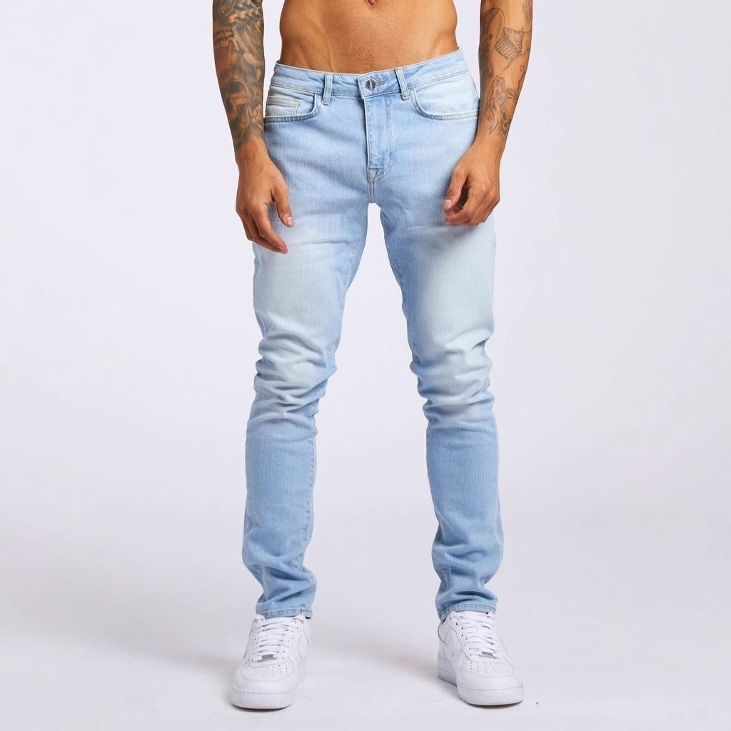 Heren denim jeans slim-fit